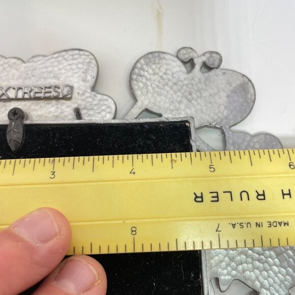 Vintage Butterfly-Themed Decorative Photo Frame By Sixtrees With Glitter & Gem A - Picture 8 of 9